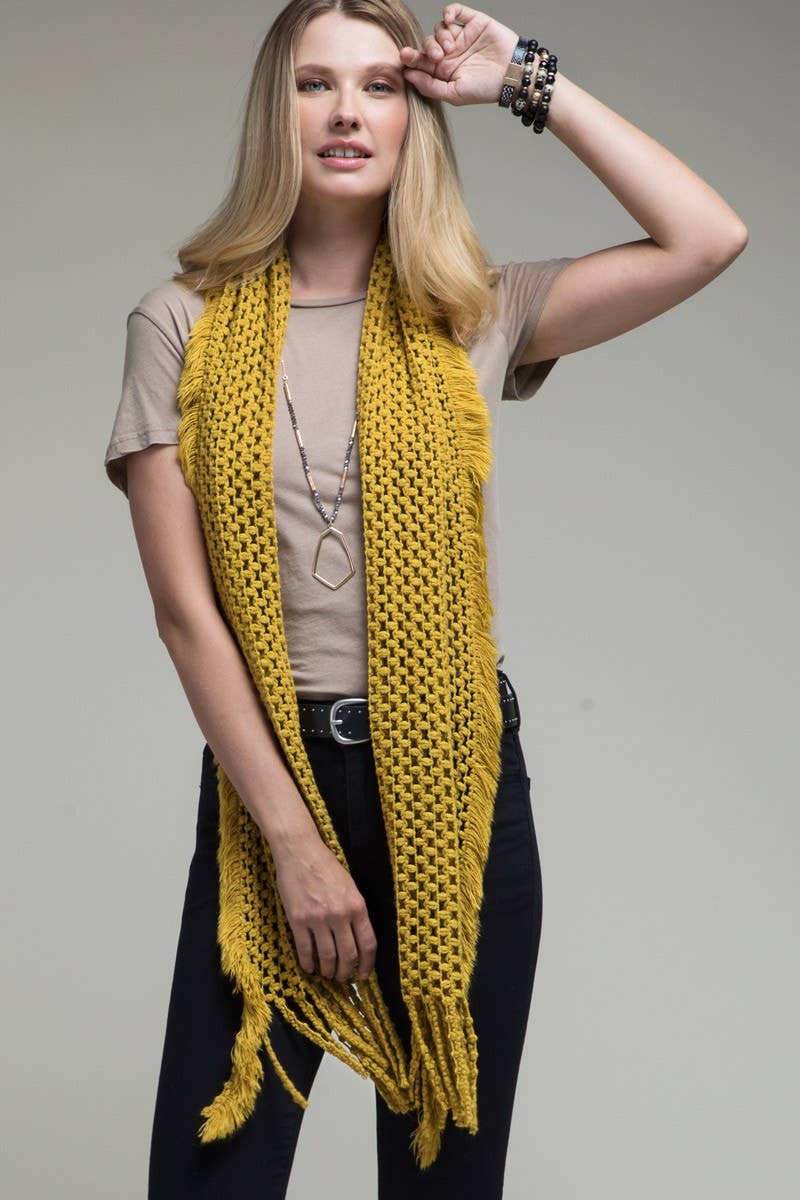 Urbanista Outlet - Wholesale Sjaal - Dames - Net langwerpige sjaal3