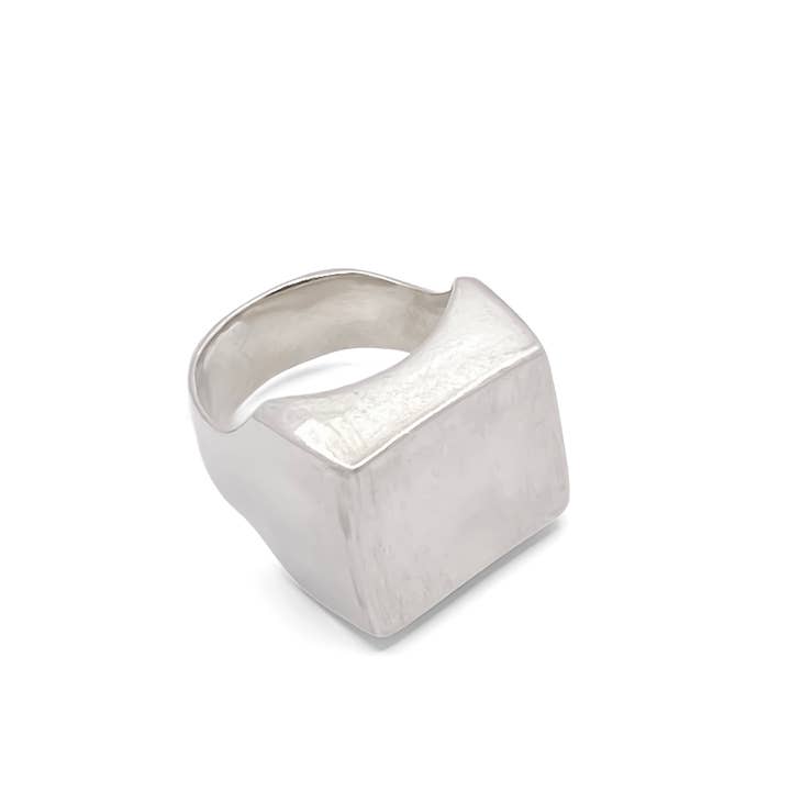 MOCA Jewellery - Wholesale Signet Ring - Small Square Signet Ring9