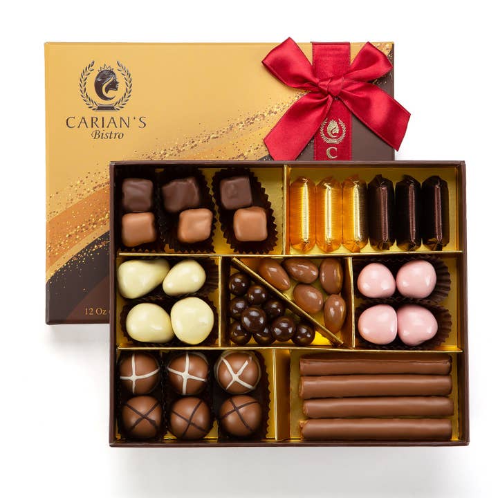 Carian's Bistro Chocolates - Wholesale Chocolate Box - Premium Luxury Chocolate Gift Box, Perfect for Gifting6