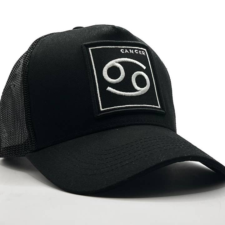 Gorra de camionero THE CANCER Zodiac para venta al por mayor de Aura Lifestyle