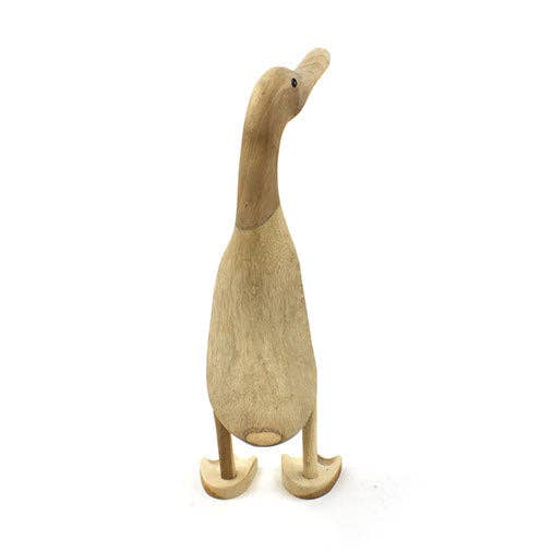 Siesta – wholesale Dekorativ statyett – Naturlig anka i bamburot2