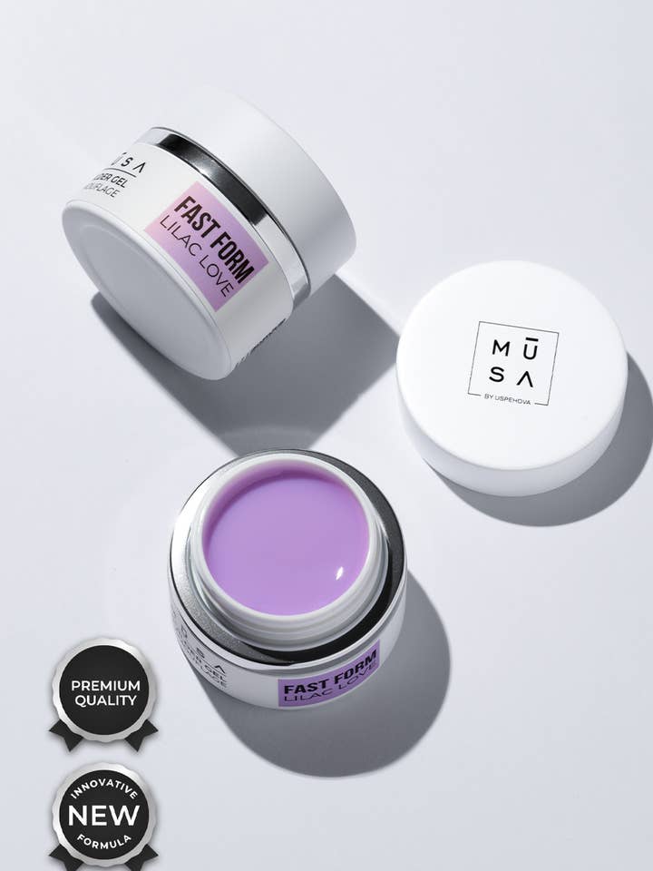 Gel Builder Fast Form - Lilac Love for engroshandel hos MUSA
