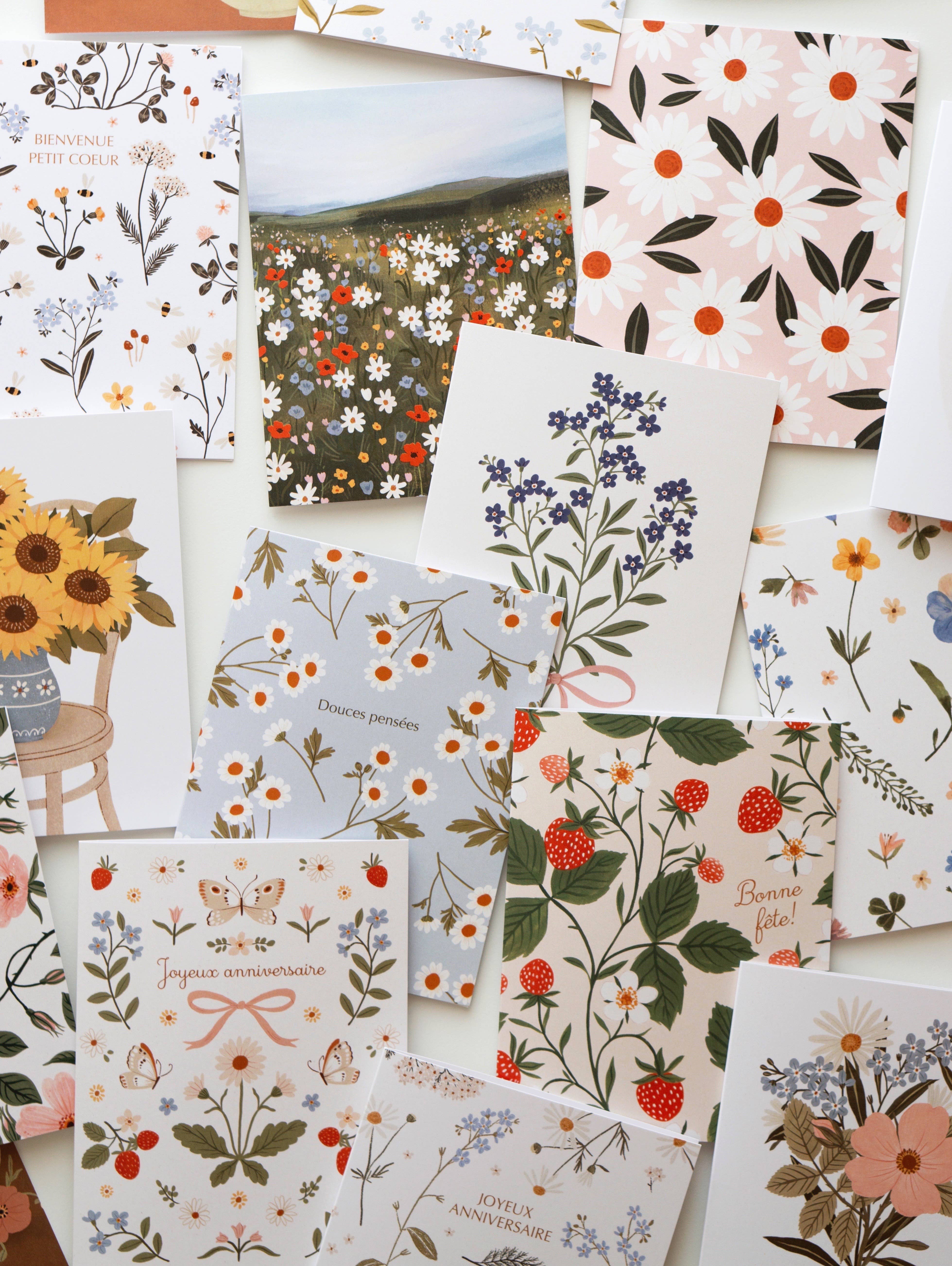 Papier Fleuri Co. - Wholesale Everyday Greeting Card - Summer Field | Greeting Card1