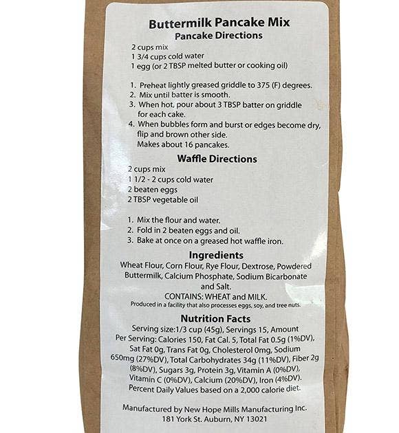 Maple Craft Foods - Wholesale Pancake Mix - 24 oz Buttermilk Pancake And Waffle Mix4