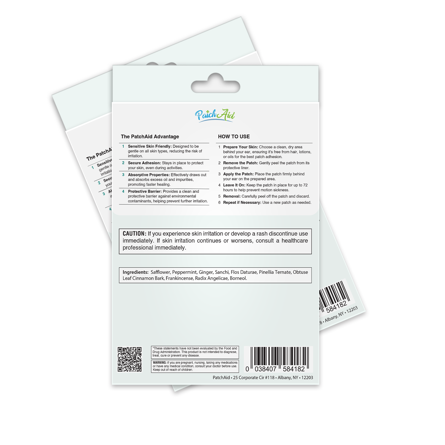 PatchAid – wholesale Oral supplement/vitamin – Motion Sickness Patch – Rapid Relief from Nausea & Dizziness1