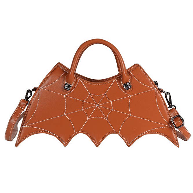 UNISHE - Wholesale Top Handle Bag - Women's - Halloween Bat PU Handbag ZK2202