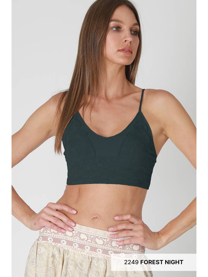 NIKIBIKI - Wholesale Bralette - Women's - NS7770 - Lace Embroidered Bralette13