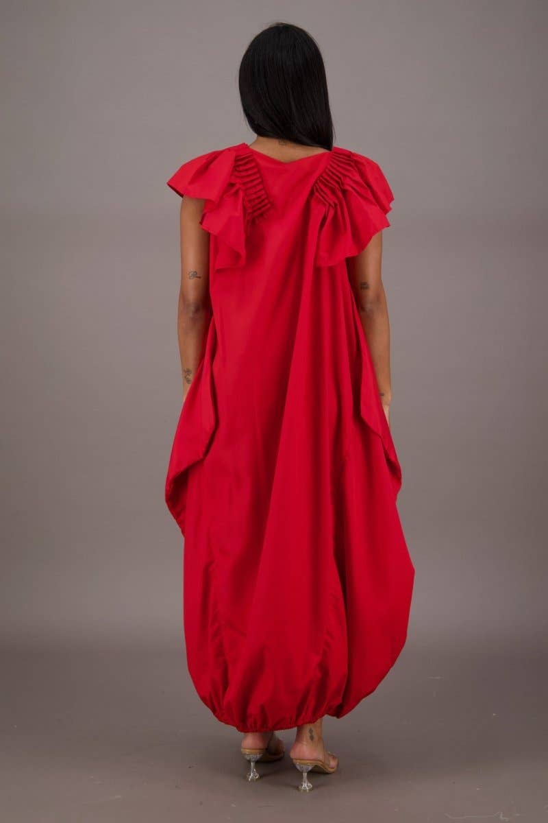 Advance Apparels - Wholesale Dress - Women's - Product Name: Flowing Grace Bubble Dress AD-250613