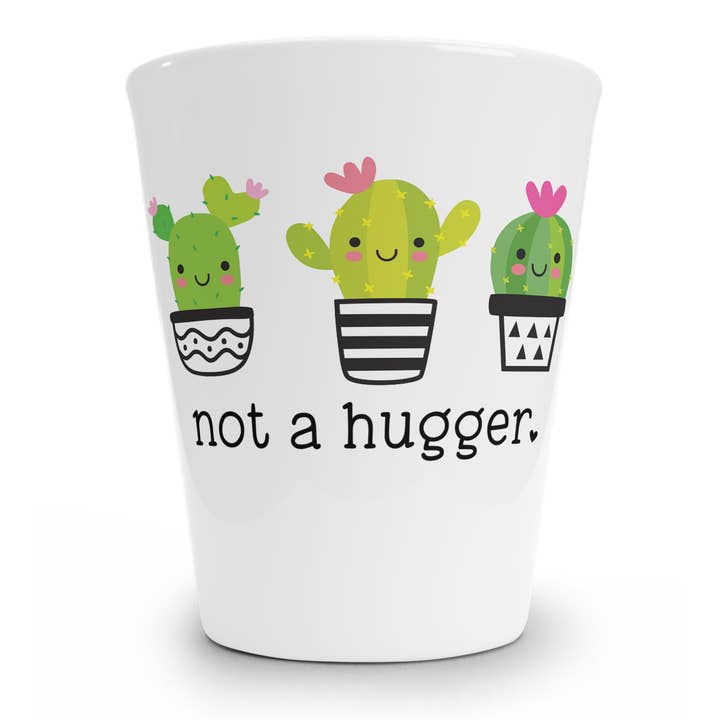 Verre à shot Not A Hugger pour la vente par tcbco