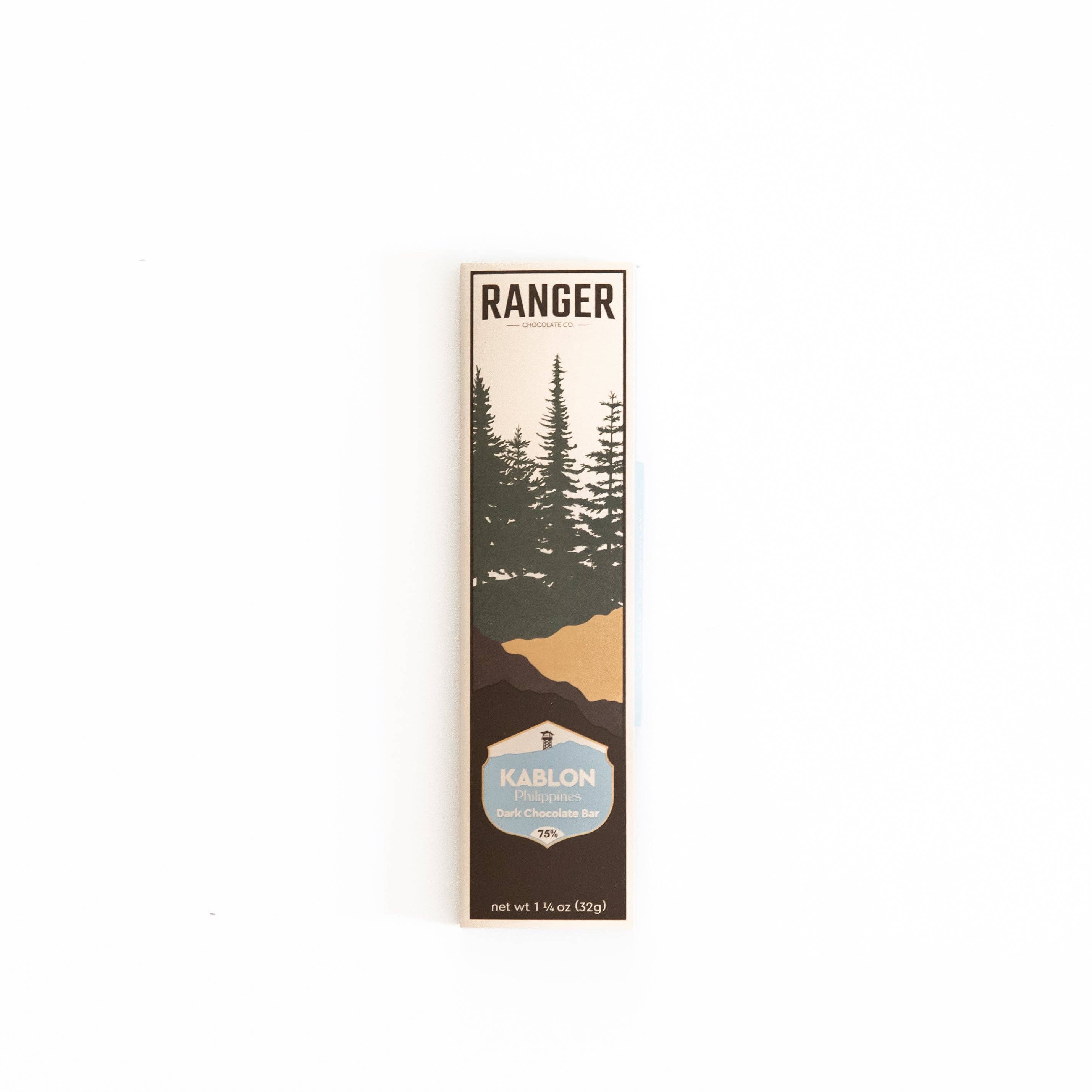 Ranger Chocolate Co. - Wholesale Chocolate Bar - Kablon, Philippines, 75% Dark Chocolate Bar (Single-origin)3