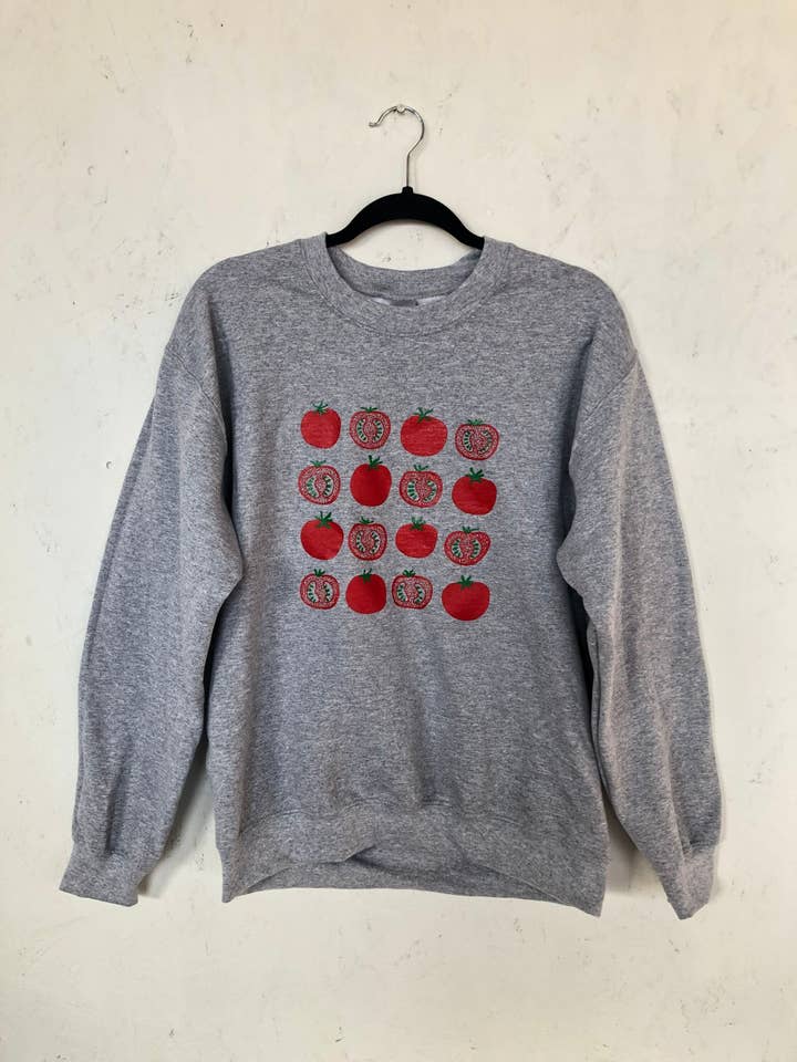 Tomat Inside Outside Sweatshirt för wholesale av &Morgan