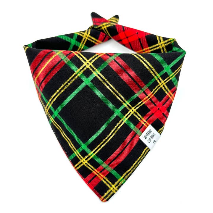 Winthrop Clothing Co. - Wholesale Pet Bandana - Dog - Christmas Sparkle Dog Bandana