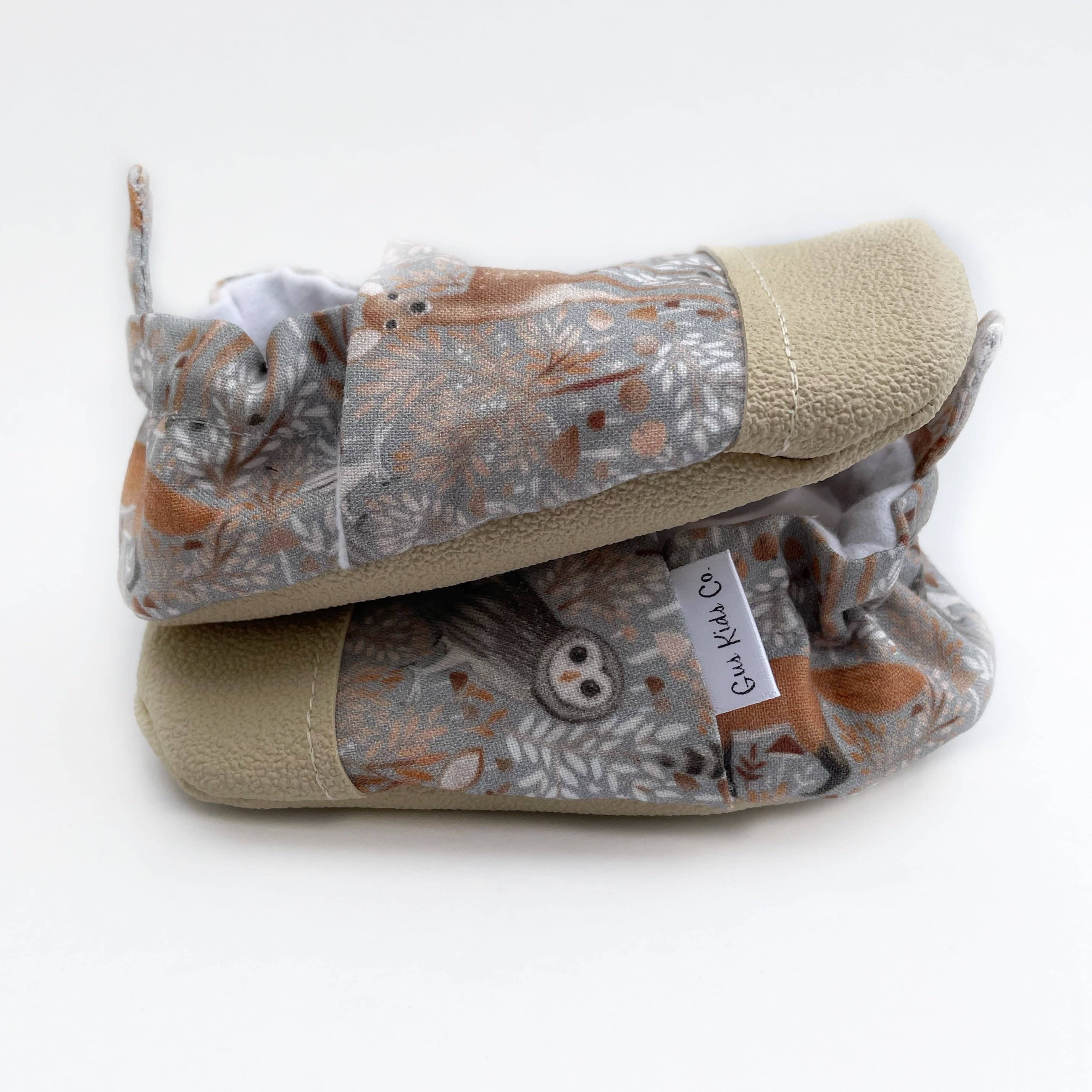 Gus Kids Co. - Vente Chaussures de berceau – bébé - Chaussures pour bébé Forest Animal2