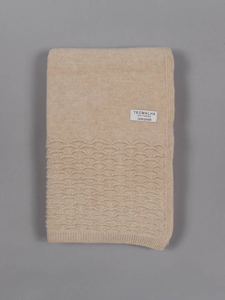 Baby golven deken voor wholesale door Tecmalha Knitwear