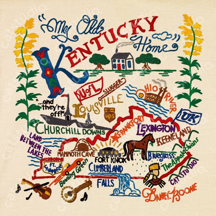 catstudio - Wholesale Art Print - Kentucky Fine Art Print