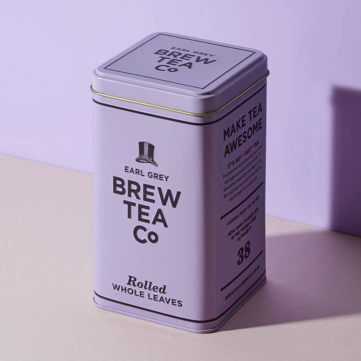 Brew Tea Co. - Wholesale Loose Tea - Earl Grey Loose Leaf 150g Tin X60
