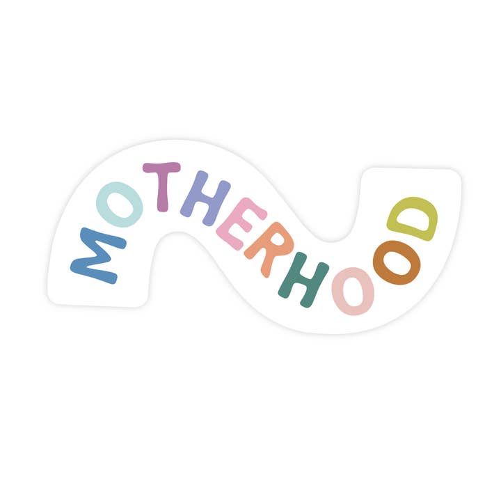 Motherhood Sticker for wholesale by Pretty by Her