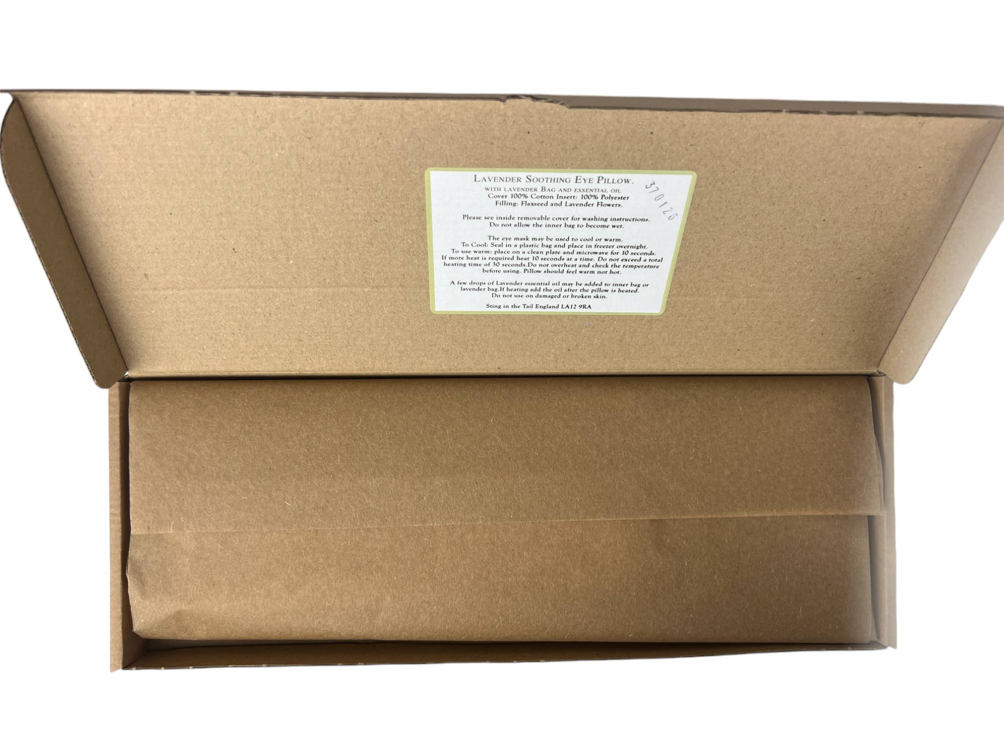 Sting in the Tail Ltd – wholesale Spa/therapy pillow – Eye Pillow2