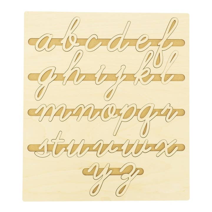 Engelsk kursive bogstaver for engroshandel hos Munda Mundi