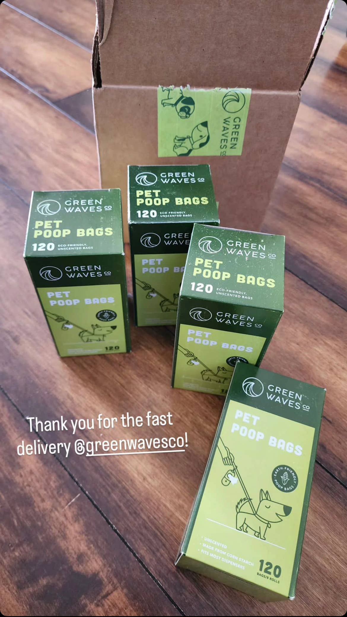 Green Waves Co. - Wholesale Pet Poop Bag - Earth-Friendly Poop Bags3