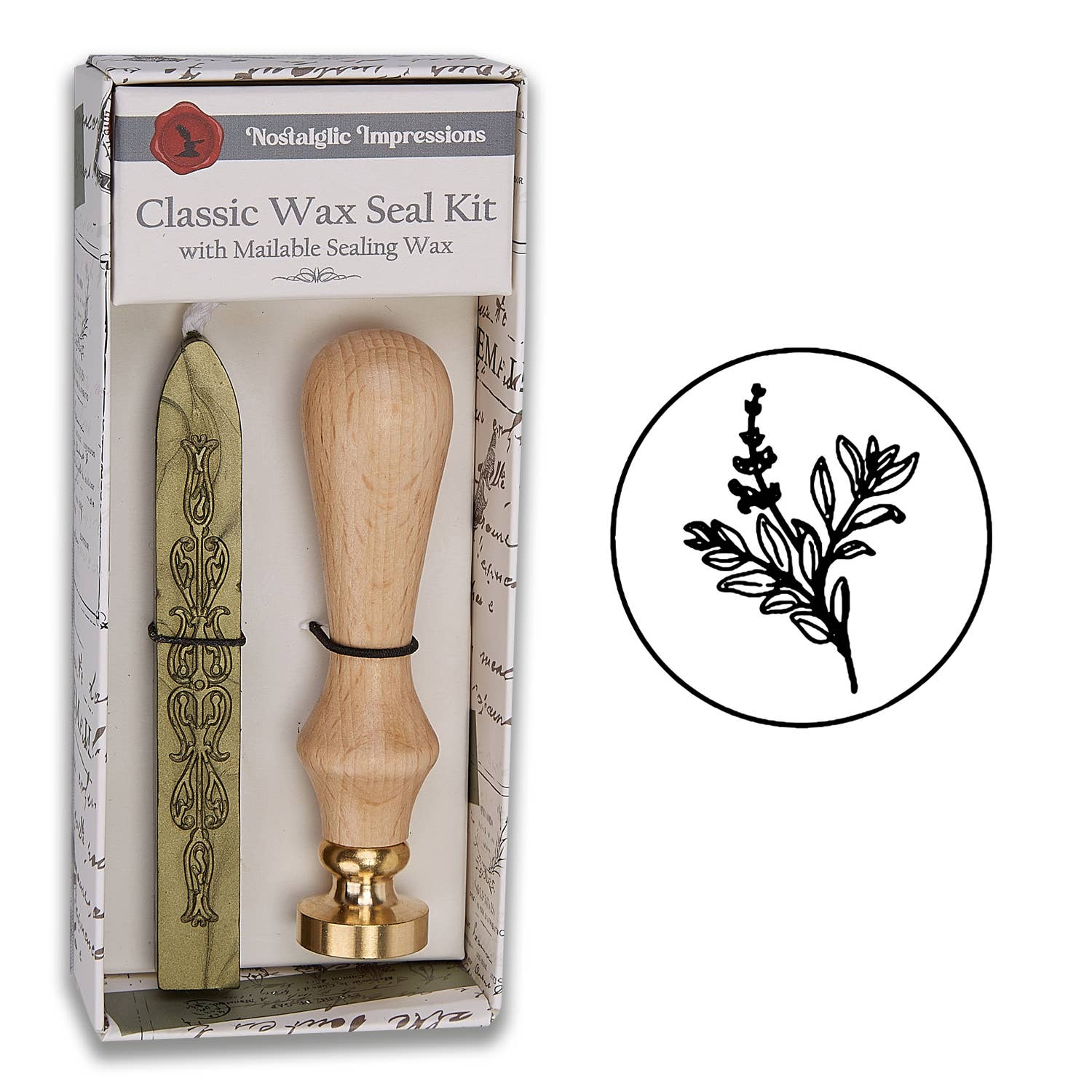 Freund Mayer & Co. - Wholesale Sealing Wax - Nature-Inspired Wood Handle Wax Seal Kits9