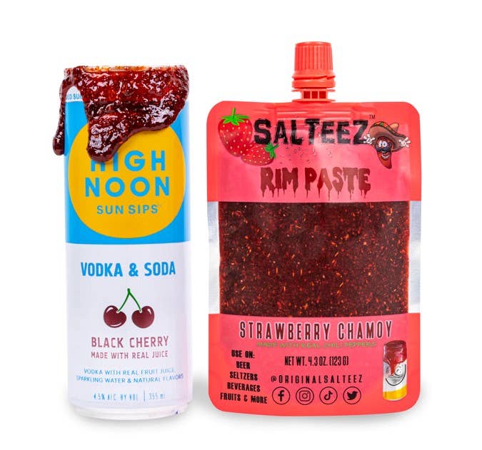 Salteez - Vente Décorations pour boisson - Salteez Rim Paste - Coffret de 243