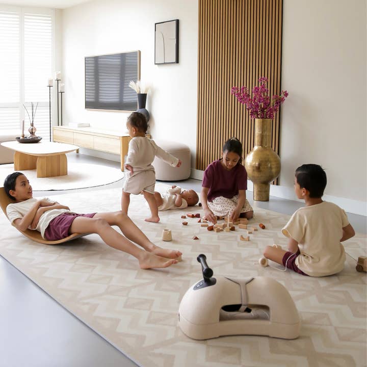 Kilim - Sable - Tapis de jeu pour la vente par Eeveve