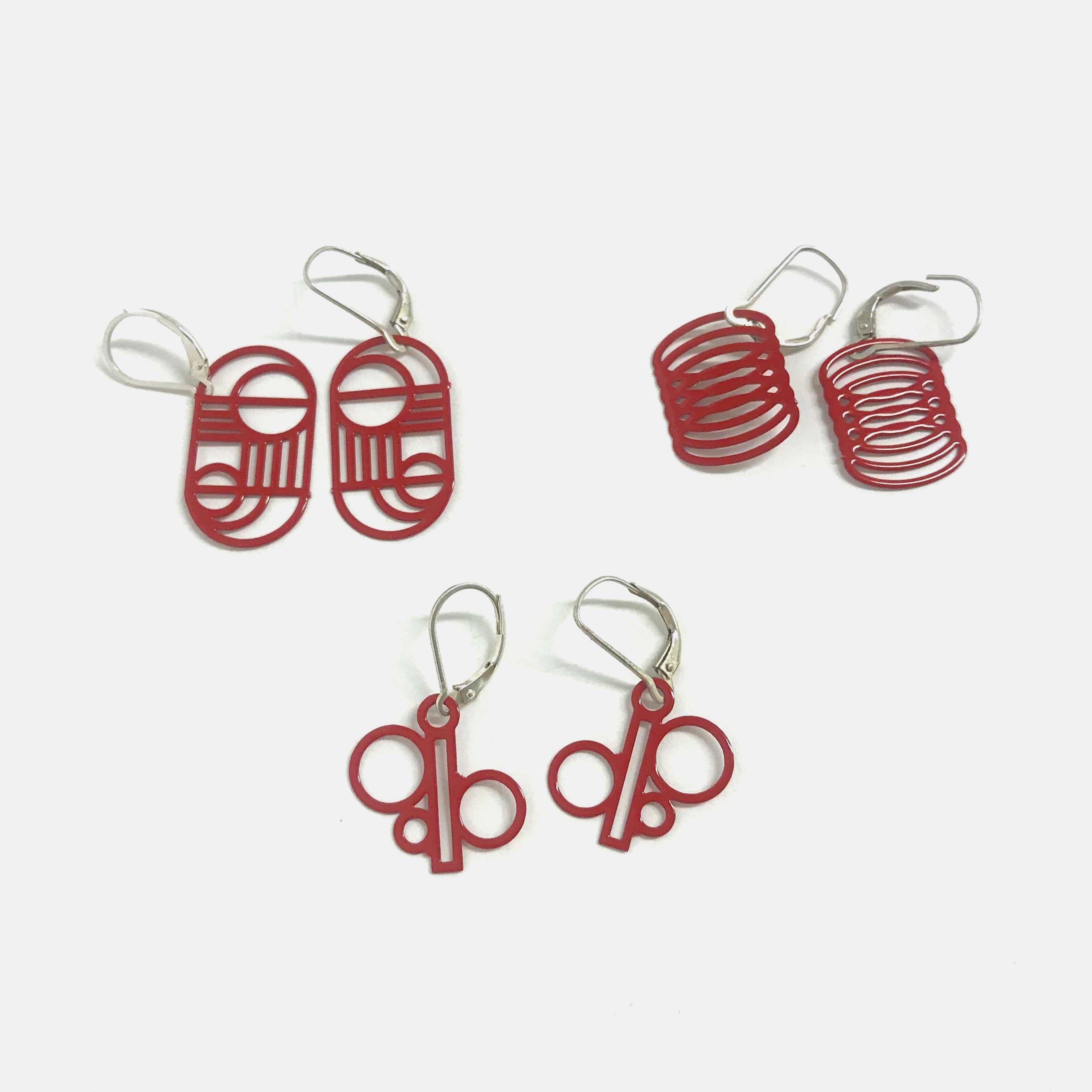 Pop-Out Jewelry - Wholesale Jewelry Set - Mini Geo Pop-Out Earring Set1