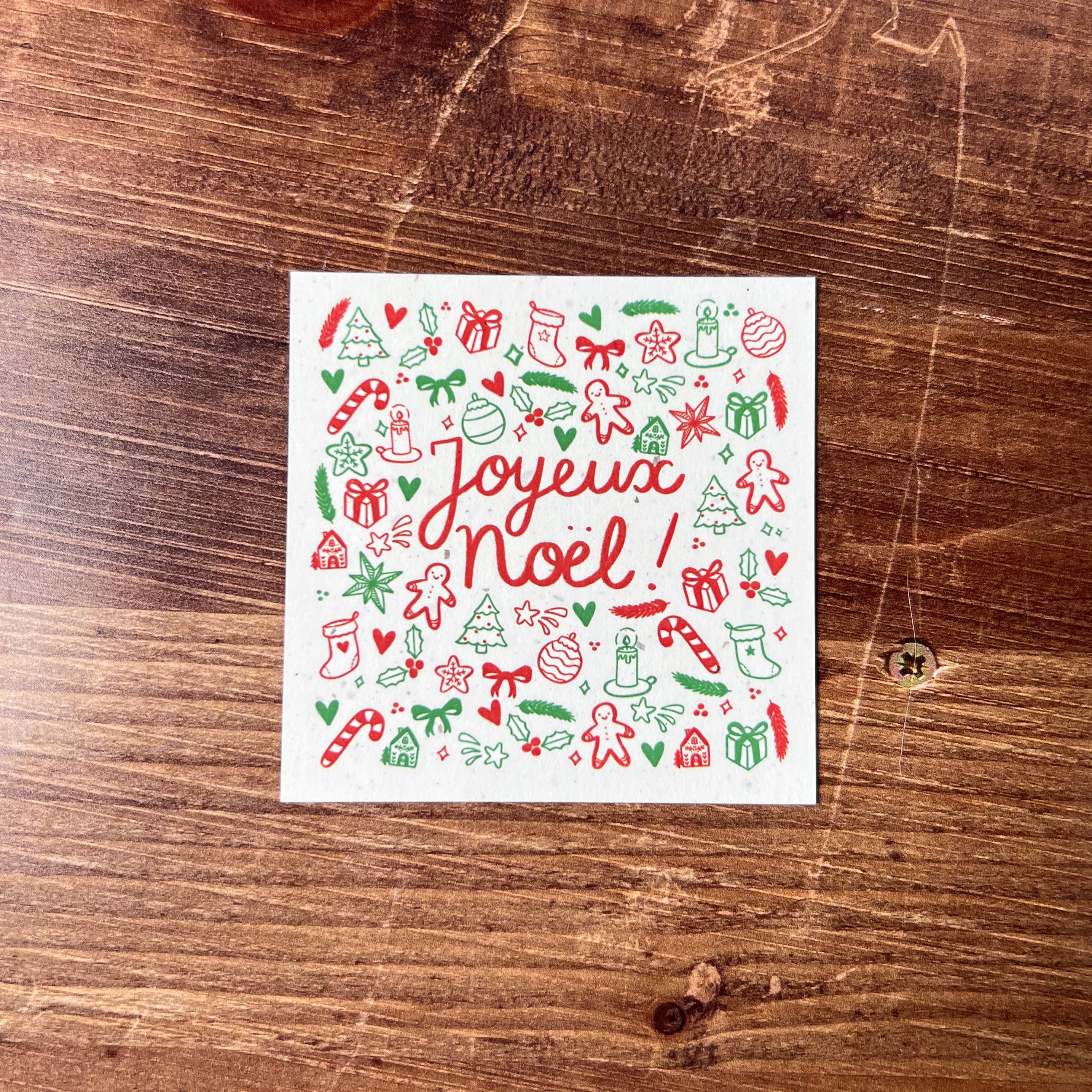 Les cartes de Lulu - Wholesale Kerstkaartje - Duurzame kerstkaarten 9x9 cm3