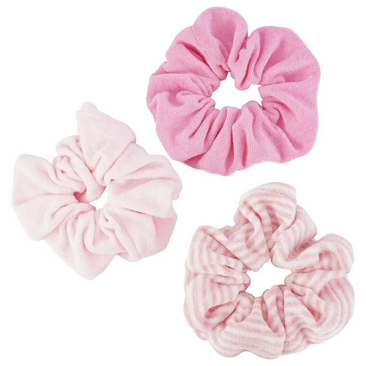 Terry cloth scrunchie for wholesale by Lox Lion