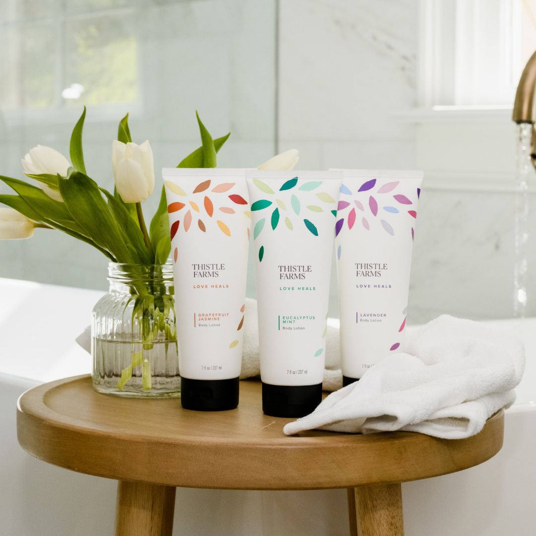 Thistle Farms - Wholesale Body Cream/Lotion - Lavender Body Lotion 7 oz | Moringa & Coconut Oil1