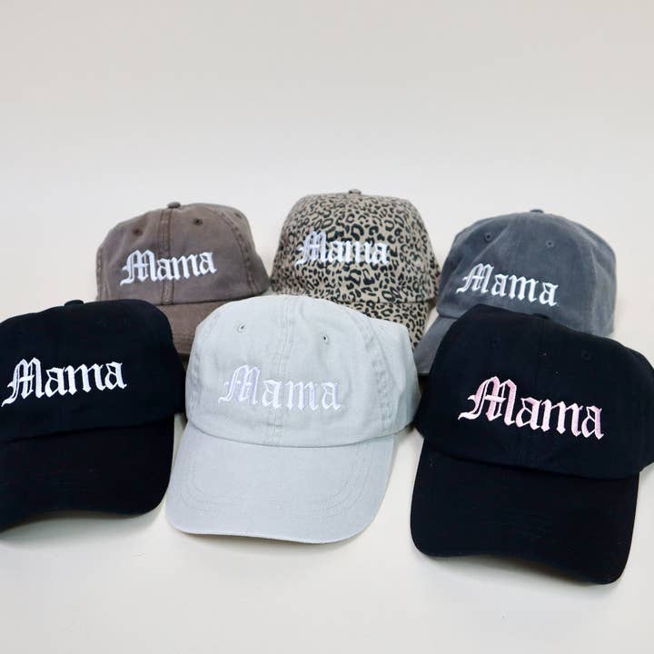 Honey & Rose Apparel - Wholesale Baseball Cap - Women's - Mama Hats