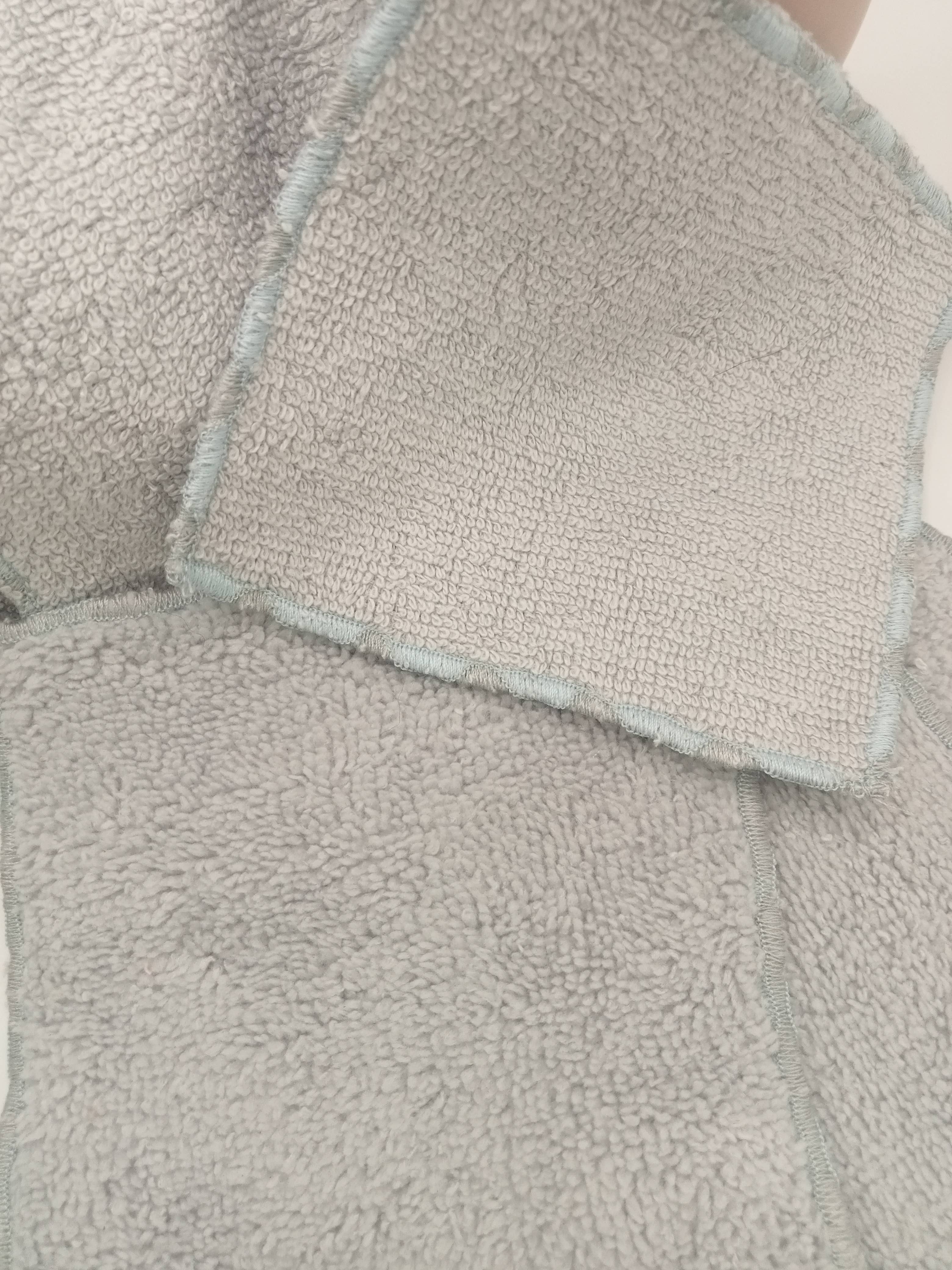 ZHENZHI – Großhandel Wattepad – Doppelseitige Bambustücher, 6 Stück5