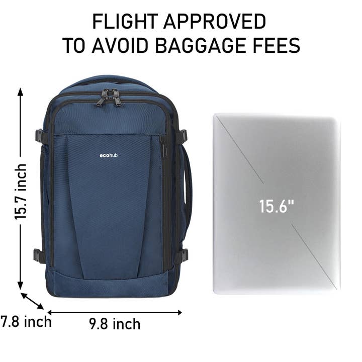 wandf - Wholesale Backpack - Unisex - Personal Item Bag Carry On Backpack with Charging Port15
