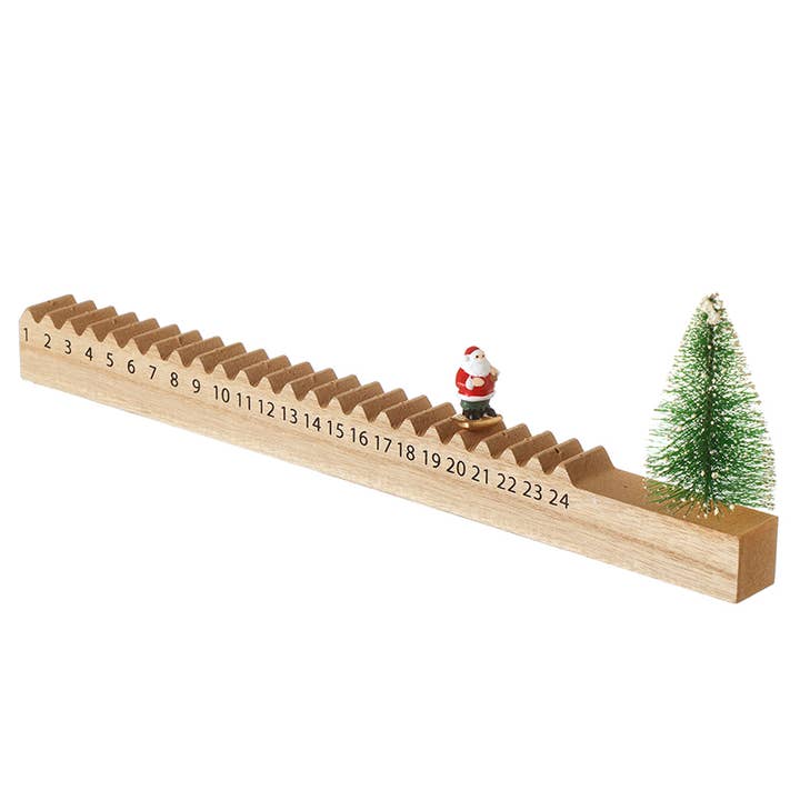 SANTA ADVENT COUNTDOWN WITH TREE for wholesale by Heaven Sends