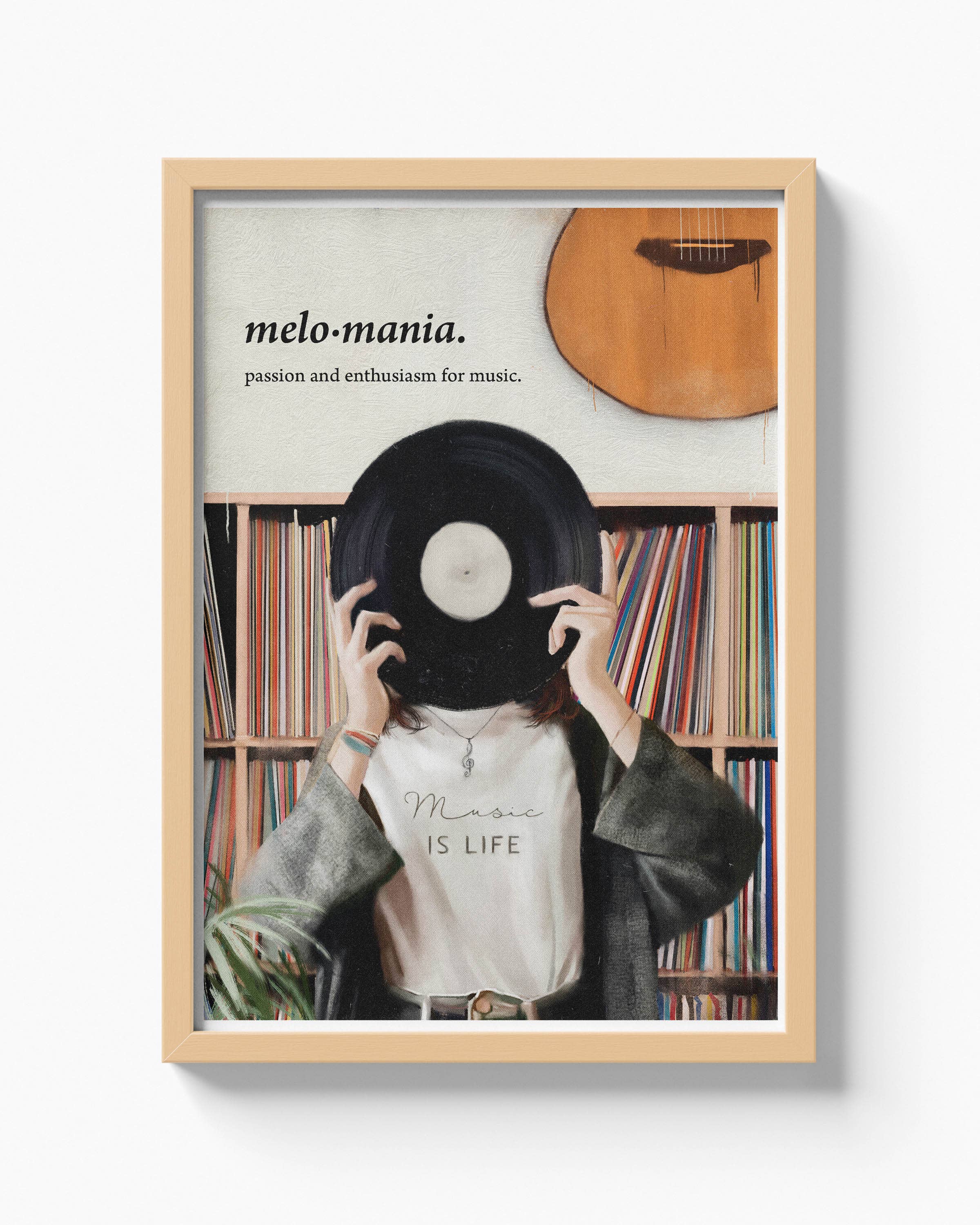 MENGANITAdecual - Wholesale Art Print - "Melomania" art print3