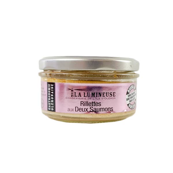La Lumineuse 2 Salmons Rillettes 120g for wholesale by France At Home