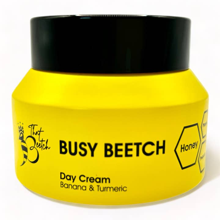 Busy Beetch Day Cream with honey, propolis, prebiotics for wholesale by That Beetch