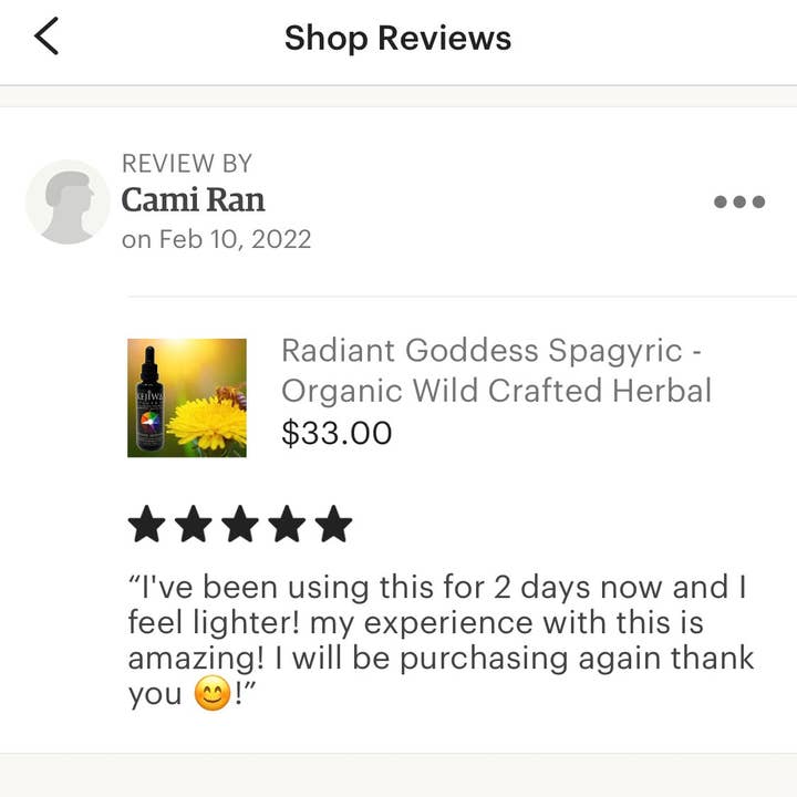 Kejiwa - Wholesale Tincture - Radiant Goddess Spagyria: Woman's Tonic Herbal Tincture