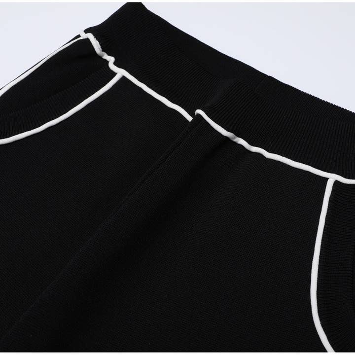 Productseeker – wholesale Top & pants set (NOT Loungewear) – Women's – SET276Y Striped Knit Cardigan Jacket and Casual Pants Set13