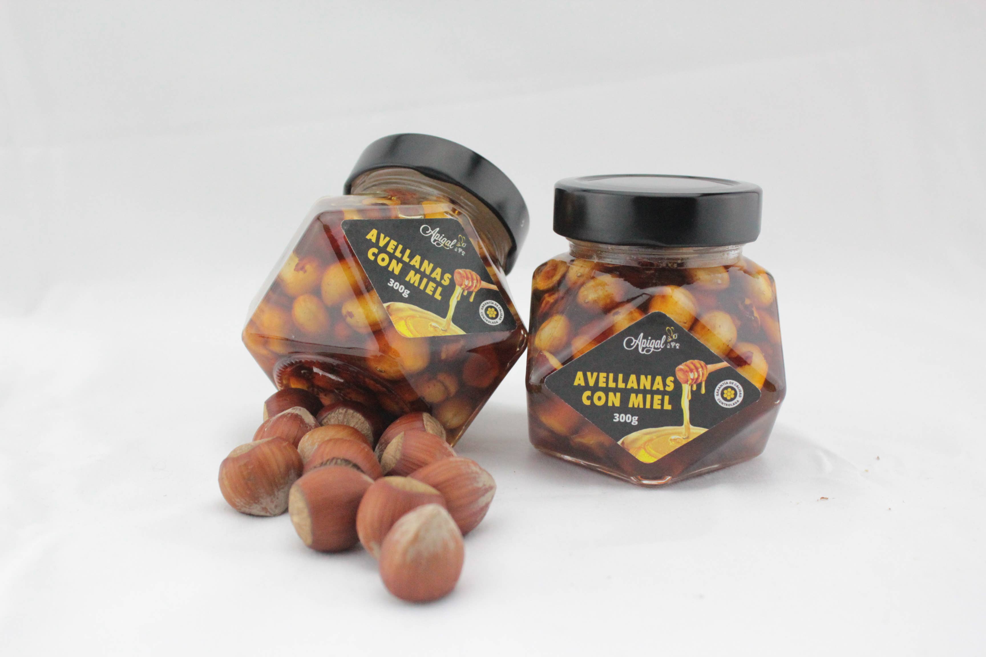 Apigal - Wholesale Honey - Premium Hazelnut Honey 300G Diamante4