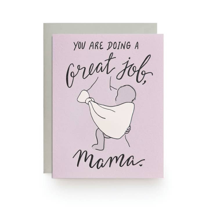 Wild Ink Press - Wholesale Aanmoedigingskaartje - Good Job Mama - Aanmoedigingskaart