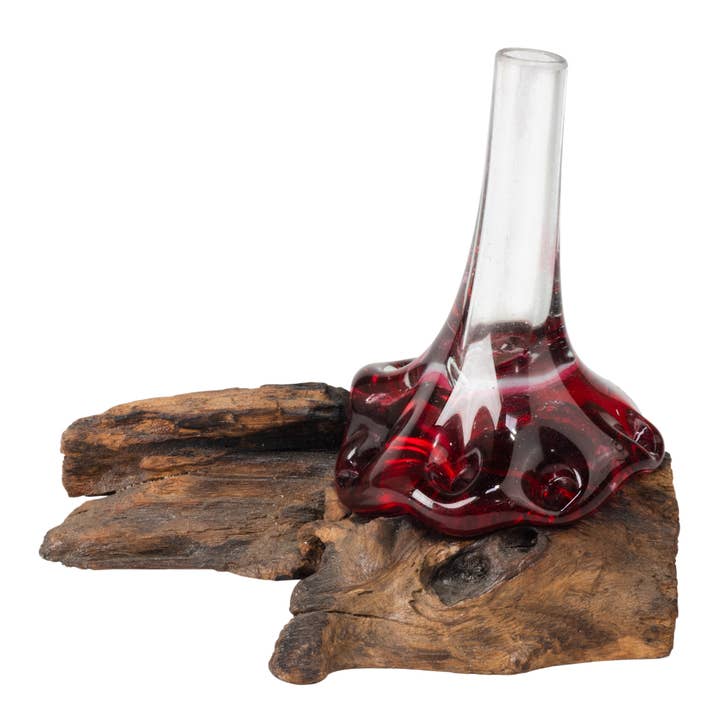 Benjamin International – wholesale Incense holder – MOLTEN GLASS INCENSE BURNER
