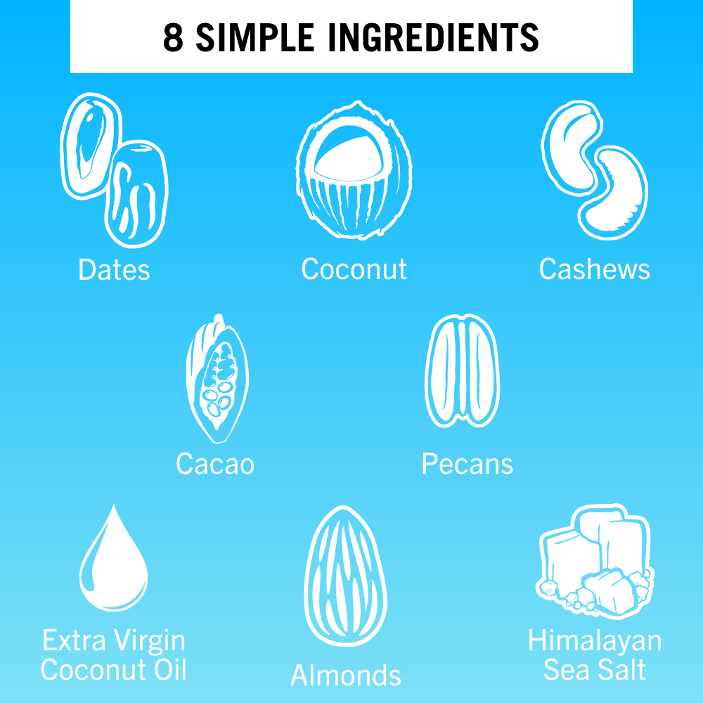 Thunderbird Real Food Bars - Vendita all'ingrosso Barrette - Anacardi al cioccolato e cocco2