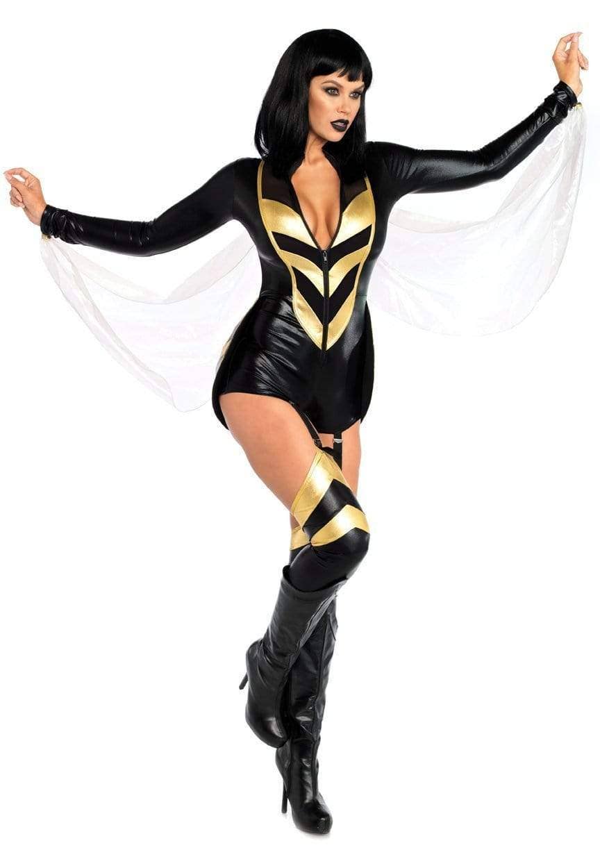 Black Gold Hornet Honey Wasp Costume for wholesale on Faire3