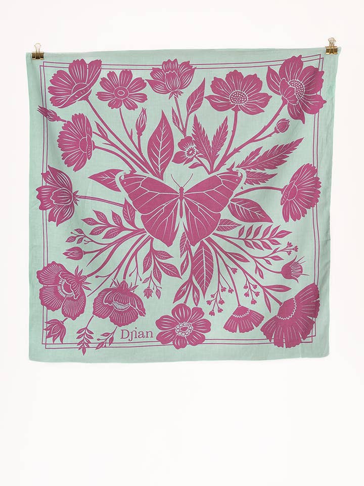 Kleine doek van biologische katoen - MARI voor wholesale door Djian