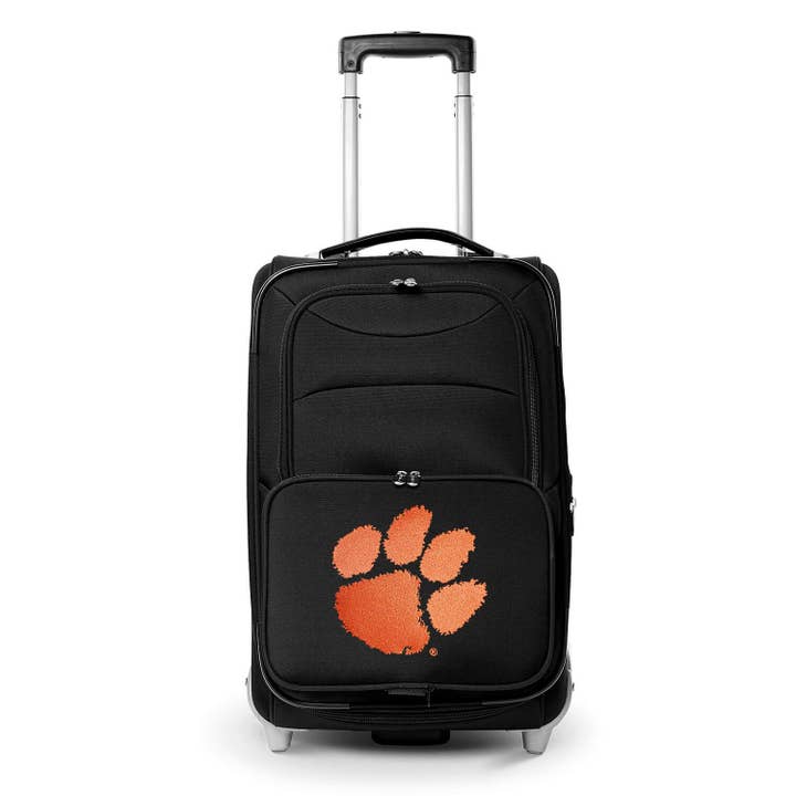NCAA Clemson Tigers 21" Carry-On Rolling Soft side for wholesale by Mojo Licensing
