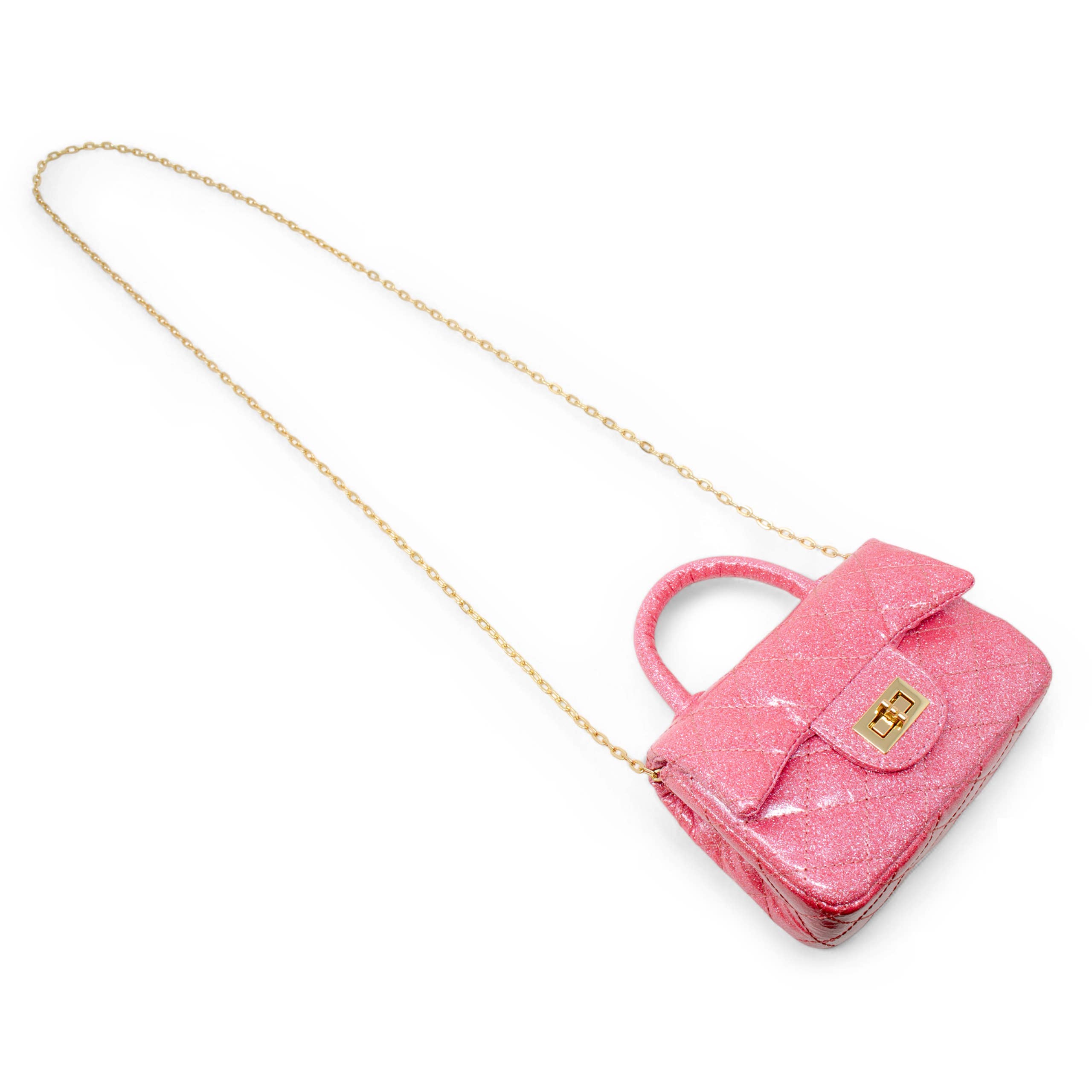 Tiny Treats and ZOMI GEMS - Wholesale Crossbody Bag - Kids - Classic Sparkle Top Handle Handbag6