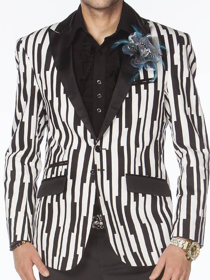 Smoking de bal - Piano - Mode - Smoking - Veste pour la vente par Angelino