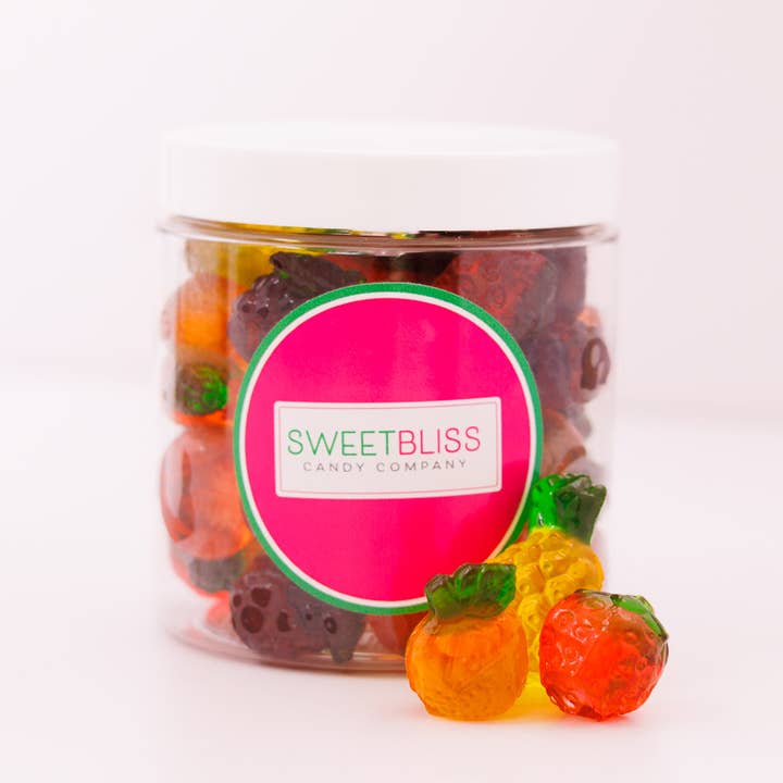 SMALL GOURMET CANDY MIX JAR for wholesale by Sweet Bliss Candy Company